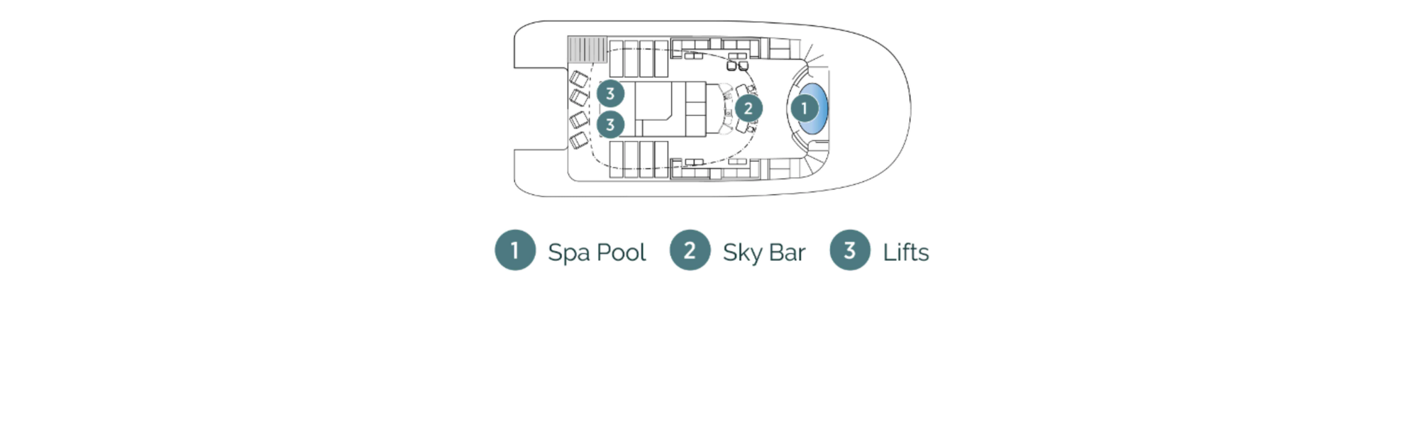Sky Deck plan